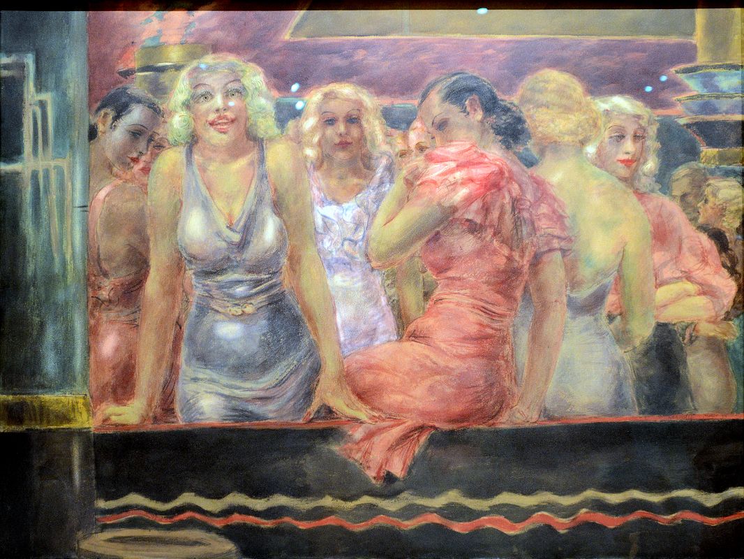 28 Ten Cents a Dance - Reginald Marsh 1933 Whitney Museum Of American Art New York City